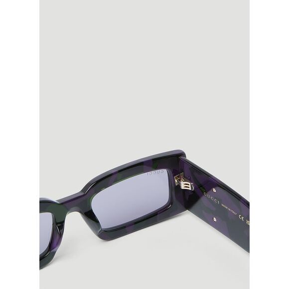 GUCCI GG Rectangular Sunglasses - Picture 4 of 5